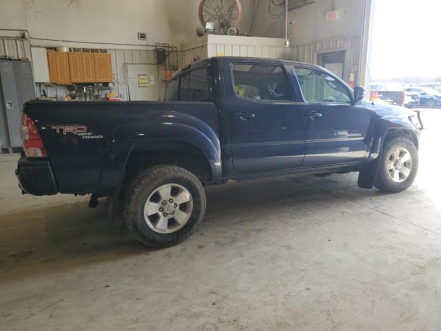 3TMLU4EN8CM085149 - 2012 TOYOTA TACOMA DOUBLE CAB BLUE photo 3