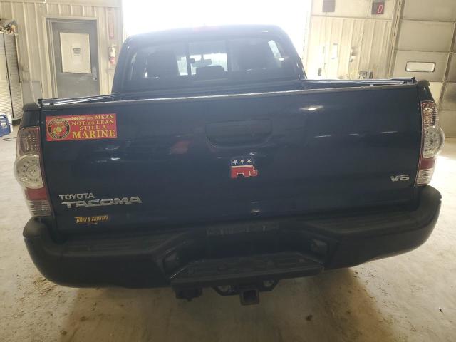 3TMLU4EN8CM085149 - 2012 TOYOTA TACOMA DOUBLE CAB BLUE photo 6