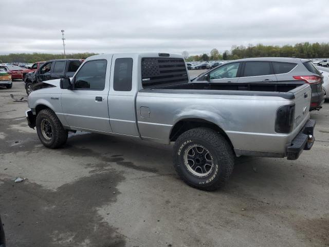 1FTYR44U27PA91156 - 2007 FORD RANGER SUPER CAB SILVER photo 2