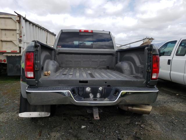 3C63DRML1CG349198 - 2012 DODGE RAM 3500 LARAMIE GRAY photo 6