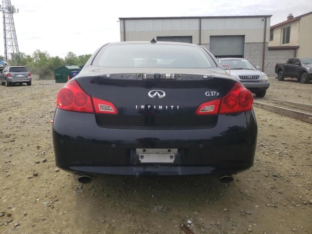 JN1CV6ARXAM251281 - 2010 INFINITI G37 BLACK photo 6