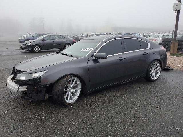 19UUA9F5XDA004614 - 2013 ACURA TL TECH GRAY photo 1