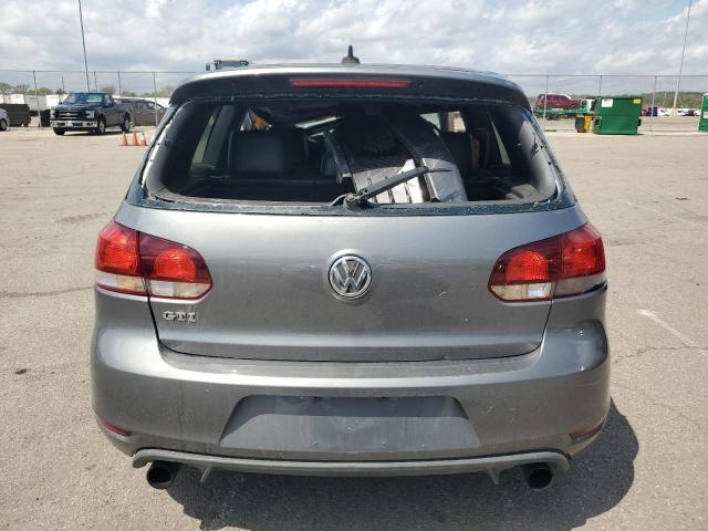 WVWFV7AJ1CW346457 - 2012 VOLKSWAGEN GTI GRAY photo 6