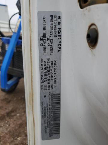 ZFBERFAB6H6E72328 - 2017 RAM PROMASTER WHITE photo 12