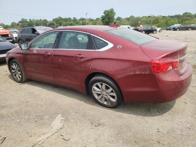 2G1105S38J9121884 - 2018 CHEVROLET IMPALA LT RED photo 2