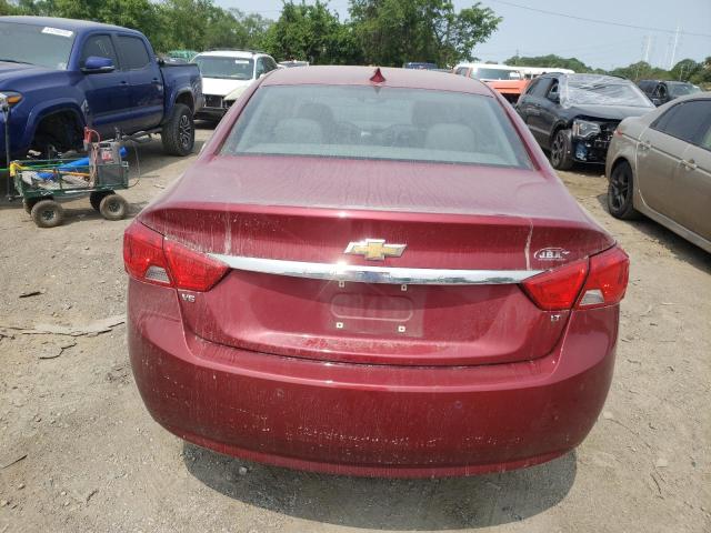 2G1105S38J9121884 - 2018 CHEVROLET IMPALA LT RED photo 6