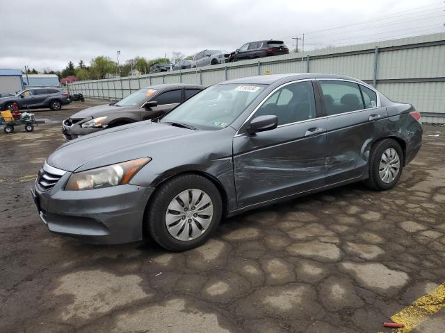 1HGCP2F32CA020451 - 2012 HONDA ACCORD LX GRAY photo 1