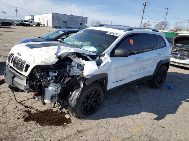 1C4PJMBX9MD126871 - 2021 JEEP CHEROKEE TRAILHAWK WHITE photo 1