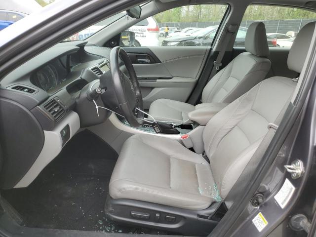 1HGCR2F83FA032165 - 2015 HONDA ACCORD EXL GRAY photo 7