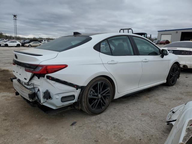4T1DAACK4SU063613 - 2025 TOYOTA CAMRY XSE WHITE photo 3