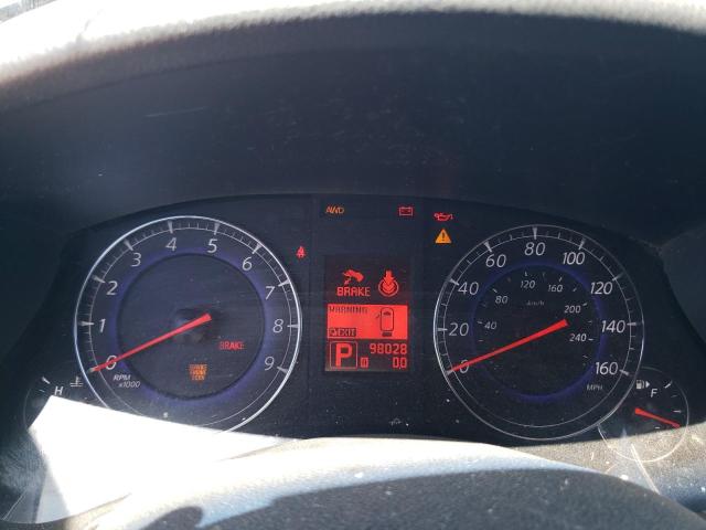 JN1AJ0HR2AM756186 - 2010 INFINITI EX35 BASE 银色 照片 9