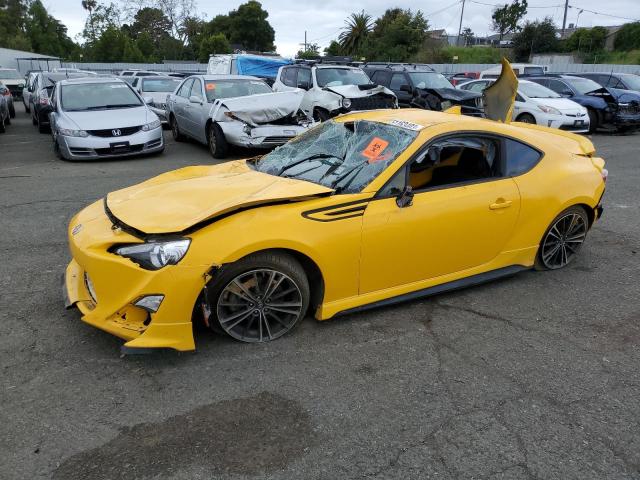 JF1ZNAA17F8706906 - 2015 TOYOTA SCION FR-S YELLOW photo 1