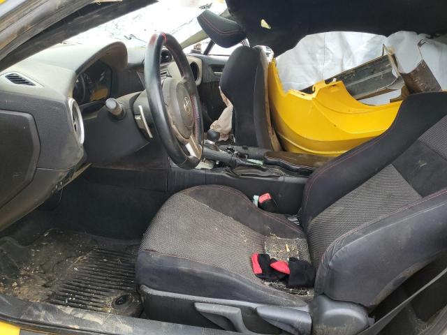 JF1ZNAA17F8706906 - 2015 TOYOTA SCION FR-S YELLOW photo 7