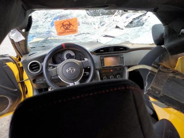 JF1ZNAA17F8706906 - 2015 TOYOTA SCION FR-S YELLOW photo 8