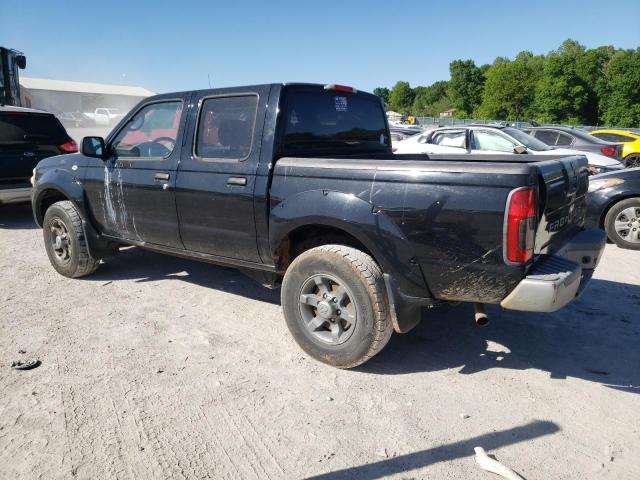 1N6ED27T44C428273 - 2004 NISSAN FRONTIER CREW CAB XE V6 BLACK photo 2