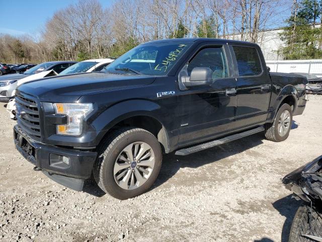 1FTEW1EP1HFC10776 - 2017 FORD F150 SUPERCREW BLACK photo 1