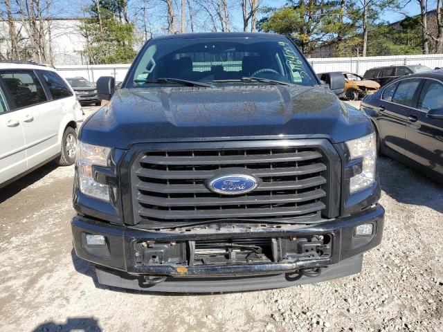 1FTEW1EP1HFC10776 - 2017 FORD F150 SUPERCREW BLACK photo 5