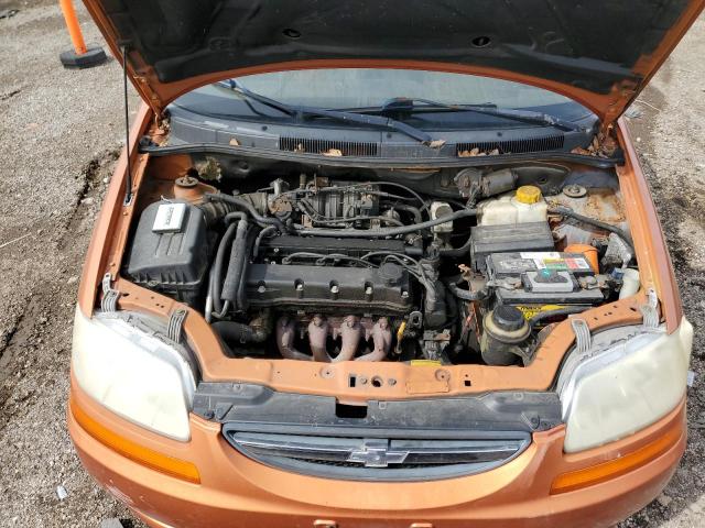 KL1TD52665B495470 - 2005 CHEVROLET AVEO BASE Narıncı foto 11
