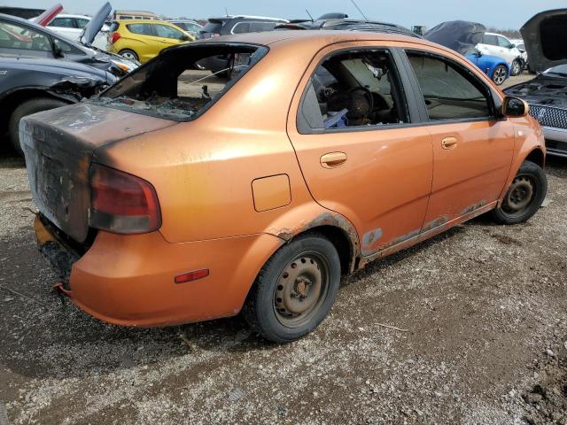 KL1TD52665B495470 - 2005 CHEVROLET AVEO BASE Narıncı foto 3