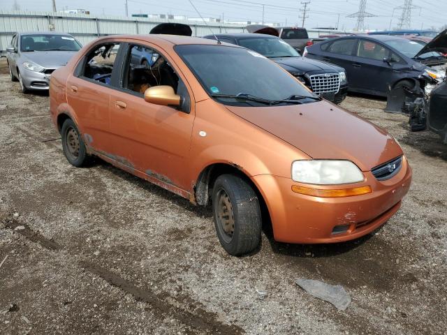 KL1TD52665B495470 - 2005 CHEVROLET AVEO BASE Narıncı foto 4