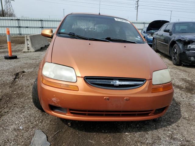KL1TD52665B495470 - 2005 CHEVROLET AVEO BASE Narıncı foto 5