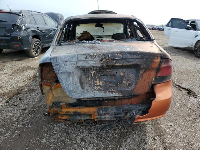 KL1TD52665B495470 - 2005 CHEVROLET AVEO BASE Narıncı foto 6