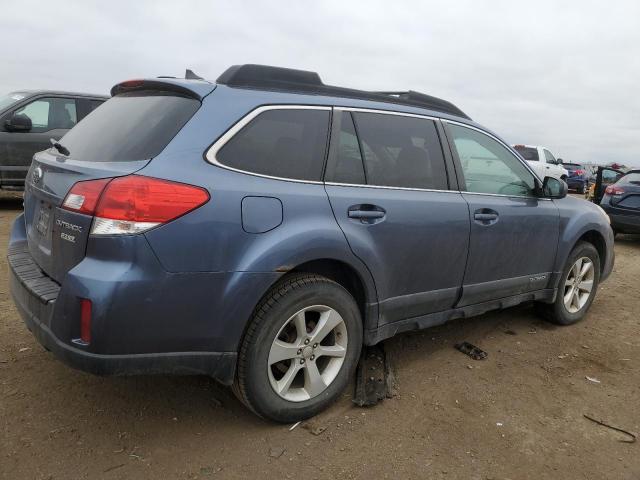 4S4BRBCCXE3228928 - 2014 SUBARU OUTBACK 2.5I PREMIUM BLUE photo 3