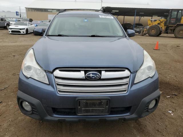 4S4BRBCCXE3228928 - 2014 SUBARU OUTBACK 2.5I PREMIUM BLUE photo 5