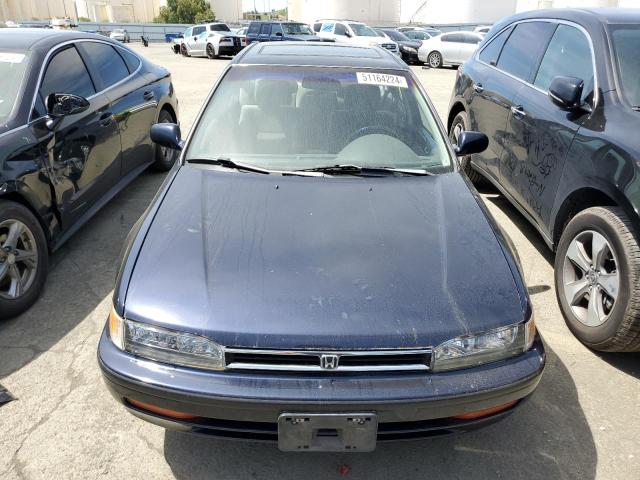 JHMCB7651NC052423 - 1992 HONDA ACCORD LX BLUE photo 5