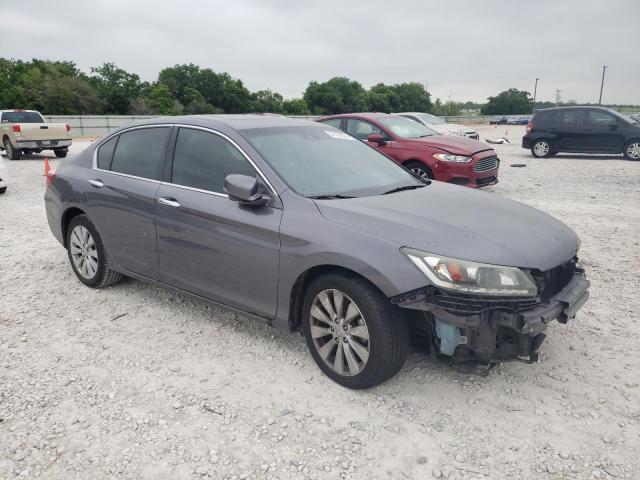 1HGCR3F89FA027168 - 2015 HONDA ACCORD EXL GRAY photo 4