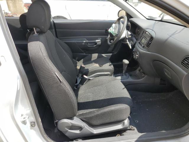 KMHCM36C79U117077 - 2009 HYUNDAI ACCENT GS SILVER photo 10