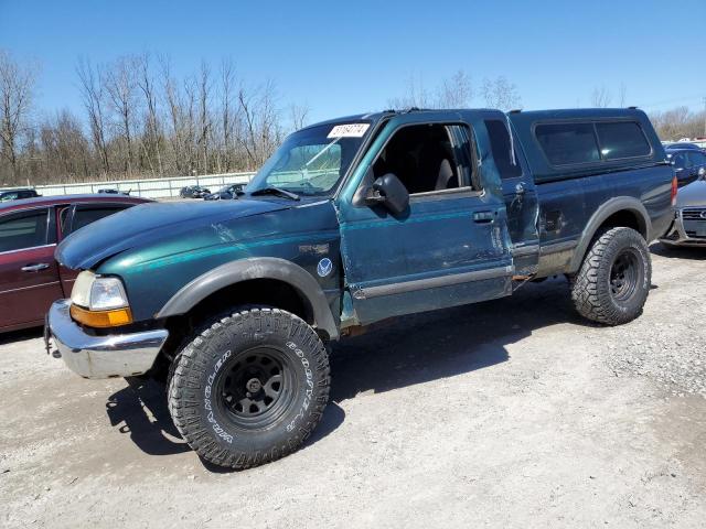 1FTZR15X7WTA84253 - 1998 FORD RANGER SUPER CAB GREEN photo 1