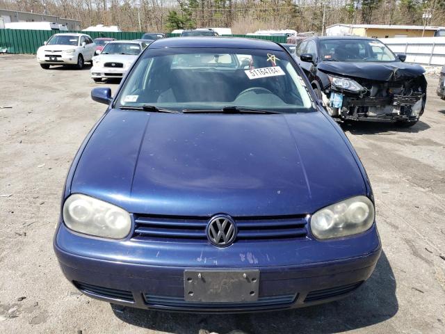 9BWFL61J064006951 - 2006 VOLKSWAGEN GOLF GL BLUE photo 5