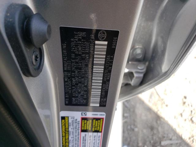 4T1G11AK6PU732116 - 2023 TOYOTA CAMRY SE NIGHT SHADE SILVER photo 12