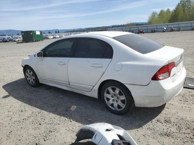 2HGFA1F53BH520029 - 2011 HONDA CIVIC LX WHITE photo 2