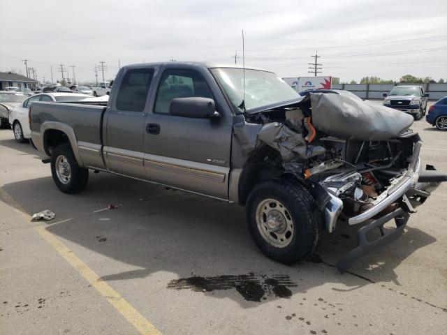 1GCGK29U4XE203111 - 1999 CHEVROLET SILVERADO K2500 GRAY photo 4