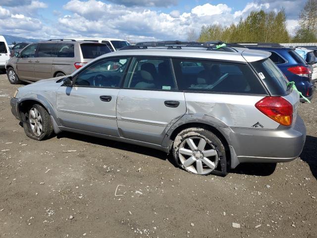 4S4BP61C467309336 - 2006 SUBARU LEGACY OUTBACK 2.5I SILVER photo 2