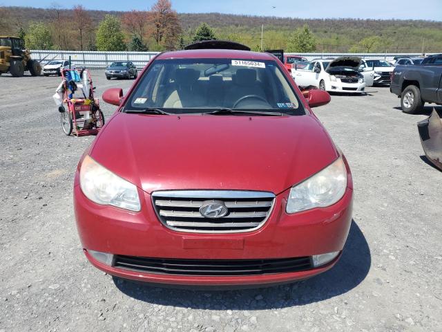 KMHDU46D37U257918 - 2007 HYUNDAI ELANTRA GLS BURGUNDY photo 5