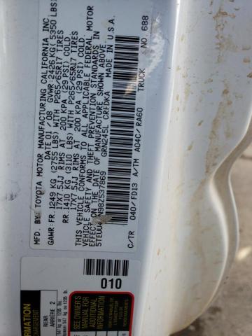 5TEUU42N98Z537869 - 2008 TOYOTA TACOMA ACCESS CAB თეთრი ფოტო 13