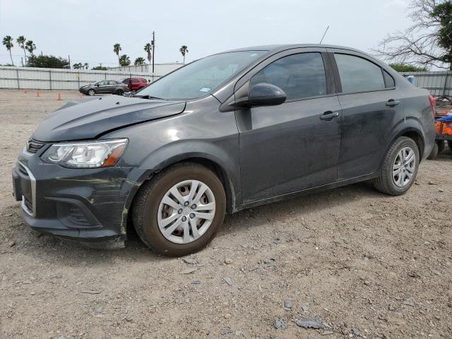 1G1JB5SH4J4104850 - 2018 CHEVROLET SONIC LS GRAY photo 1