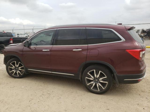 5FNYF6H60LB029601 - 2020 HONDA PILOT TOURING MAROON photo 2