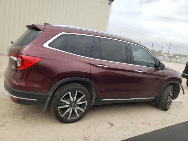 5FNYF6H60LB029601 - 2020 HONDA PILOT TOURING MAROON photo 3