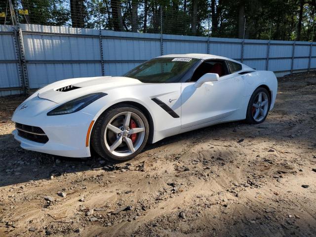1G1YB2D79F5120187 - 2015 CHEVROLET CORVETTE STINGRAY 1LT WHITE photo 1