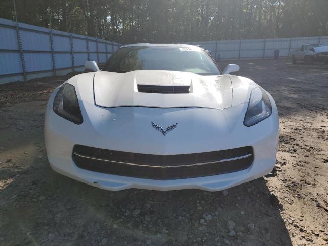 1G1YB2D79F5120187 - 2015 CHEVROLET CORVETTE STINGRAY 1LT WHITE photo 5