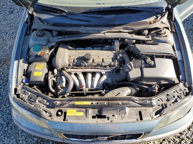 YV1RS61TX32274970 - 2003 VOLVO S60 BLUE photo 11