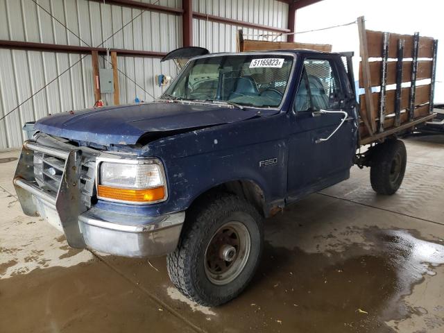 2FTHF26G7TCA36251 - 1996 FORD F250 BLUE photo 1