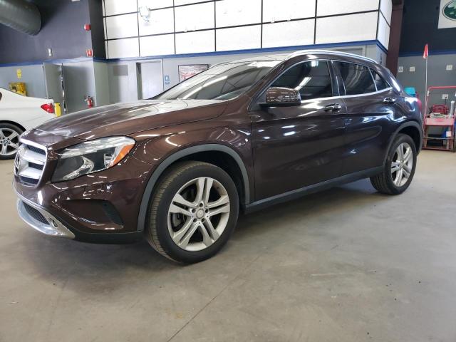 WDCTG4GB3HJ331338 - 2017 MERCEDES-BENZ GLA 250 4MATIC BROWN photo 1