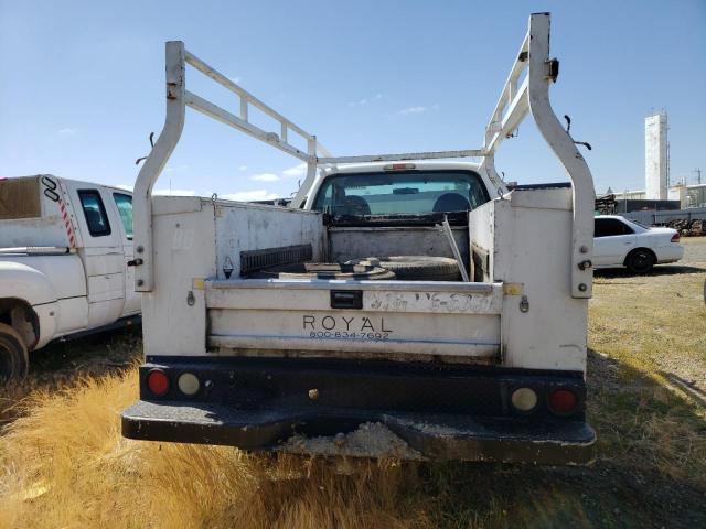 1FTNF21556ED87649 - 2006 FORD F250 SUPER DUTY WHITE photo 6