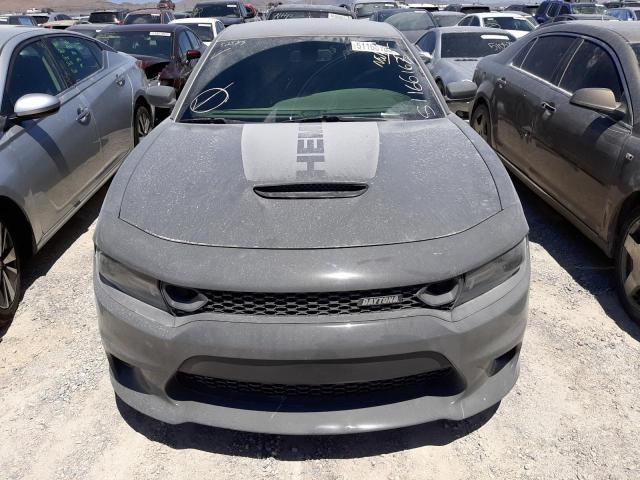 2C3CDXGJ4KH650591 - 2019 DODGE CHARGER SCAT PACK GRAY photo 5