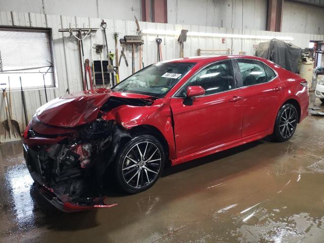 4T1G11AK8RU252419 - 2024 TOYOTA CAMRY SE NIGHT SHADE RED photo 1